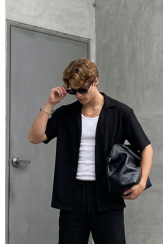 Oversized Shirt with Cuffs